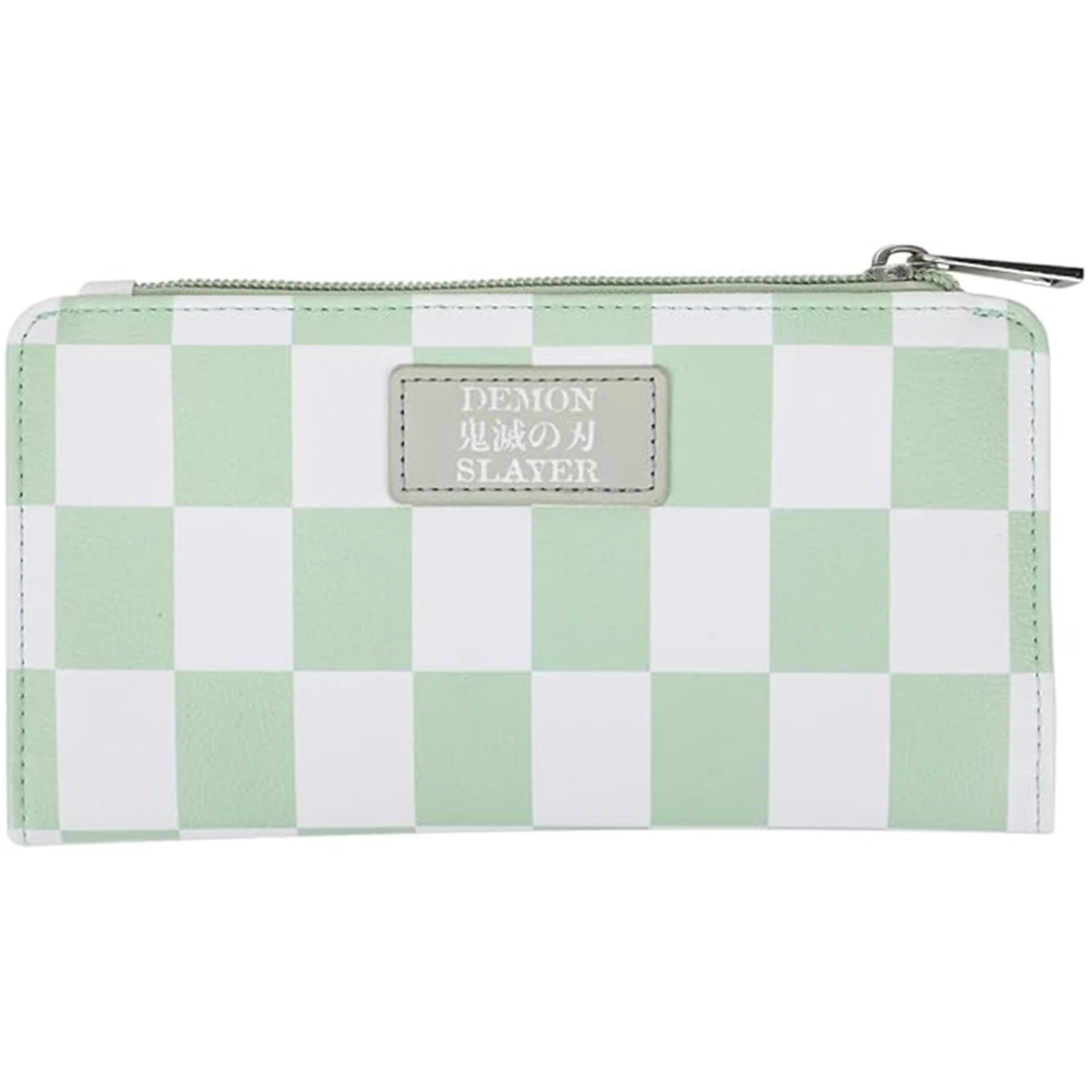 Bioworld Demon Slayer Chibi Characters Checkered Bifold Wallet-zoom-2