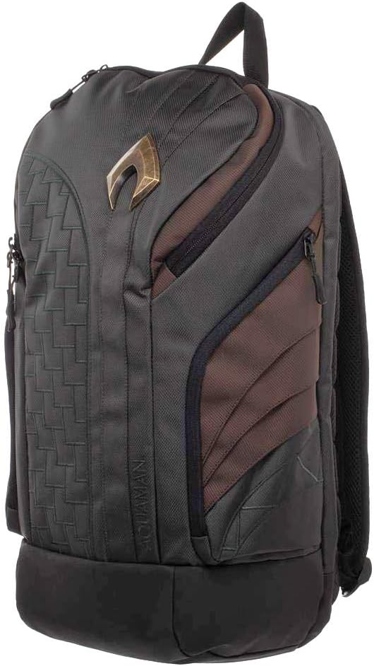 DC Comics Aquaman Superhero Built Up Laptop Backpack-zoom-3