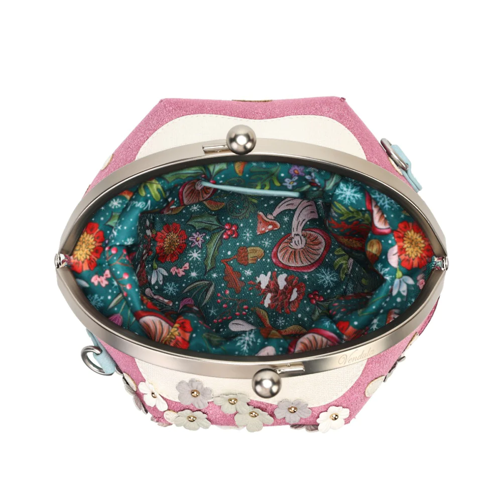 Vendula London Fairy Village Snowflake Toadstool House Bag-zoom-7