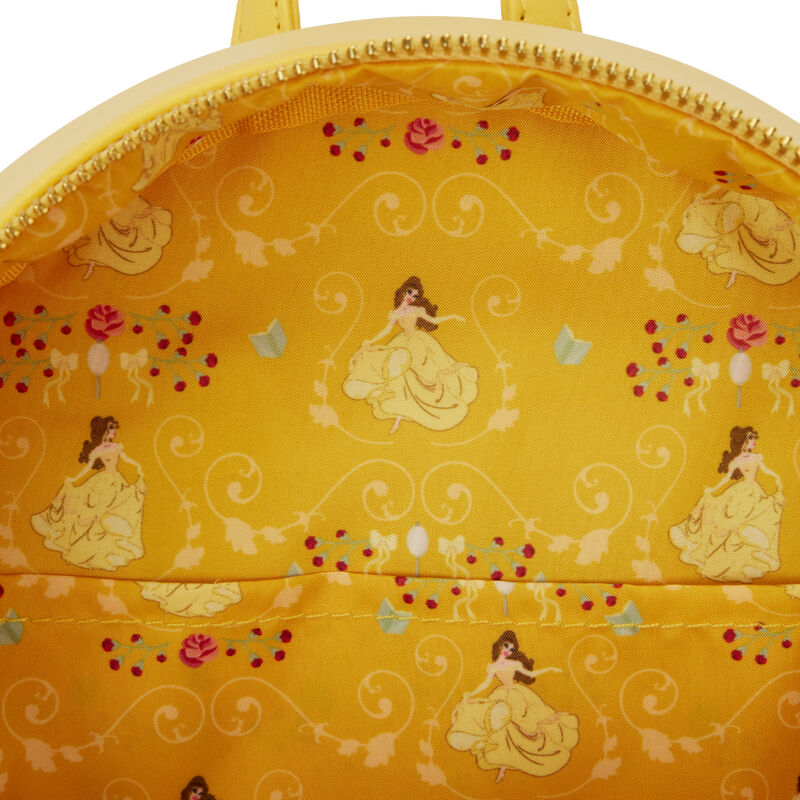 Loungefly Disney Beauty and the Beast Belle Princess Lenticular Mini Backpack-zoom-9