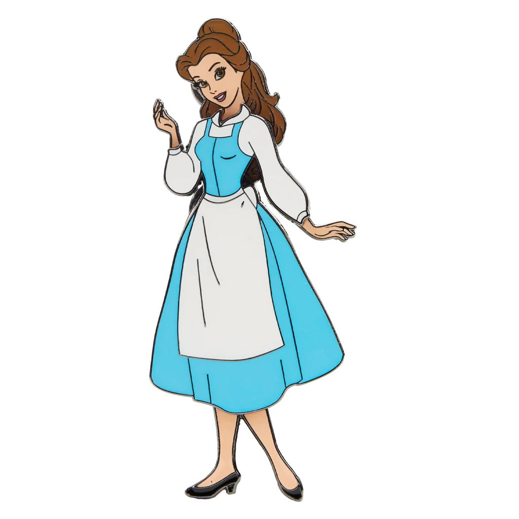 Loungefly Pin Set - Beauty And The Beast Belle Magnetic Paper Doll Pin Set-4