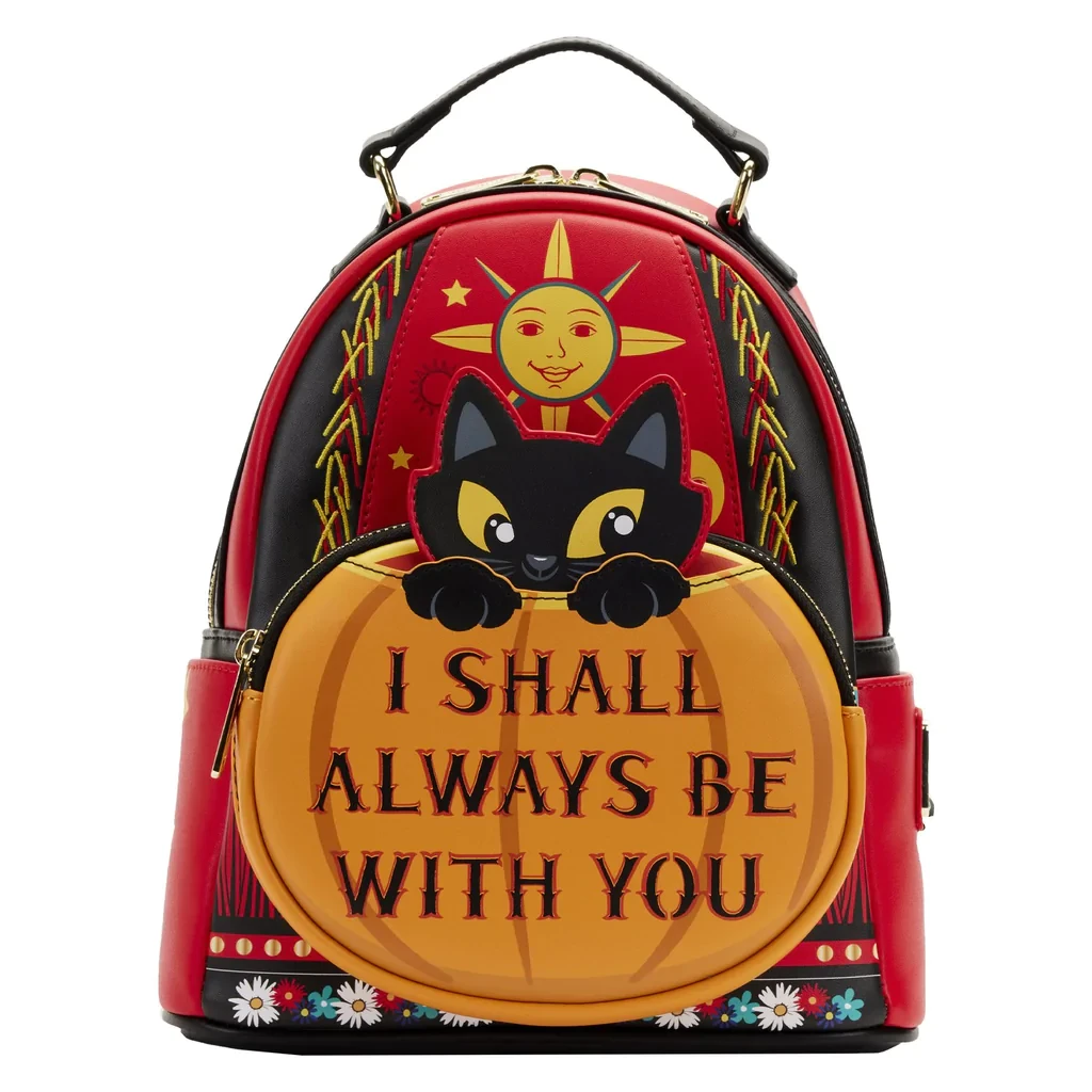 Loungefly Disney Hocus Pocus Dani Binx I Shall Always Be With You Mini Backpack