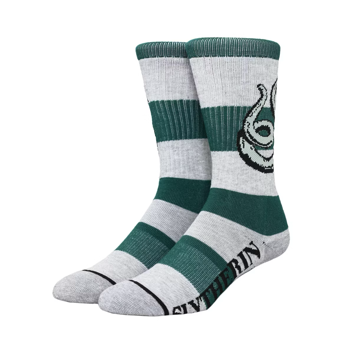 Harry Potter Slytherin Athletic Crew Socks