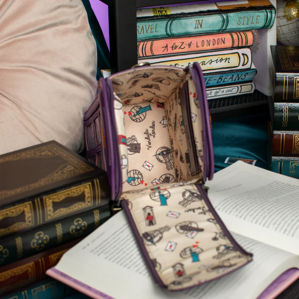 Vendula London Travelling Library Bookshop Book Nook Bag-zoom-7