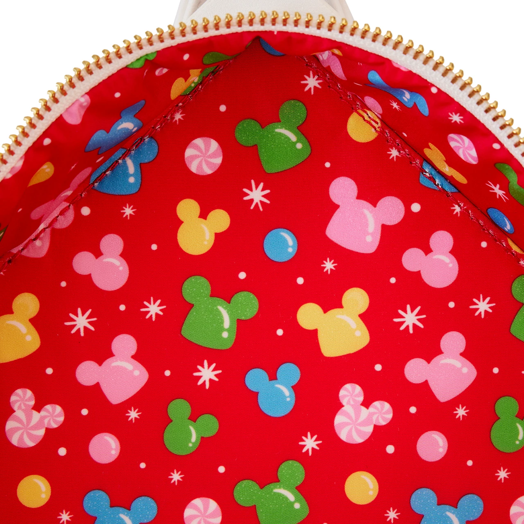 Loungefly Disney Mickey and friends gingerbread house mini backpack