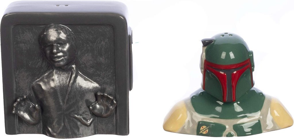 Star Wars The Empire Strikes Back Sculpted Ceramic Salt & Pepper Set