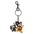 Loungefly Disney Mickey And Minnie Halloween 3D Molded Keychain