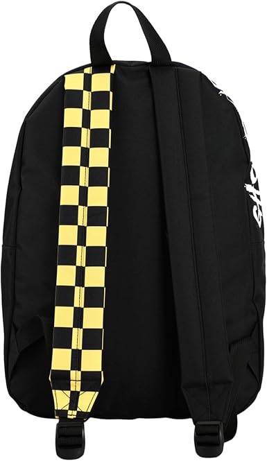 Scream Classic Horror Movie Ghost Face Character Checkered Backpack-zoom-3