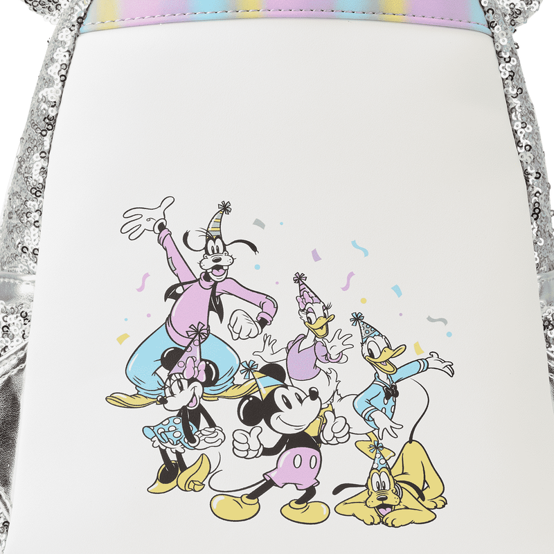 Loungefly Disney Mickey And Friends Birthday Celebration Mini Backpack