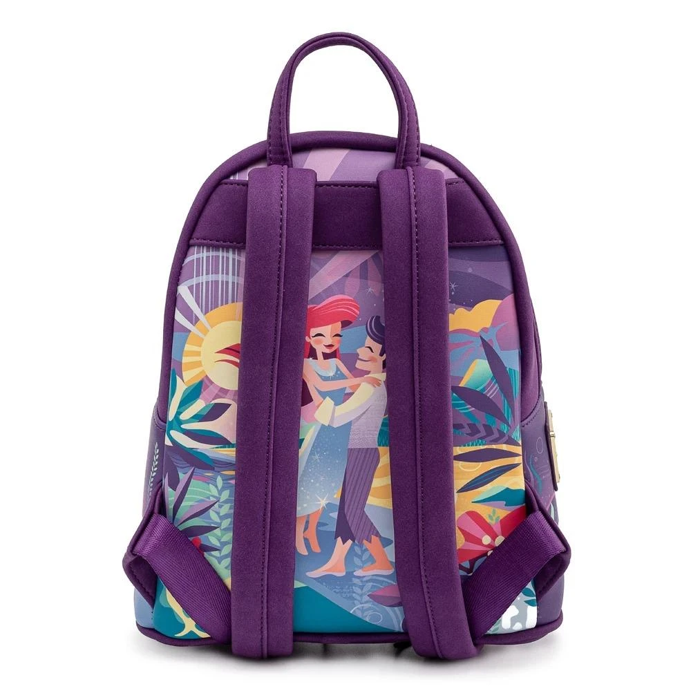 Loungefly Disney Ariel Castle Mini Backpack-4