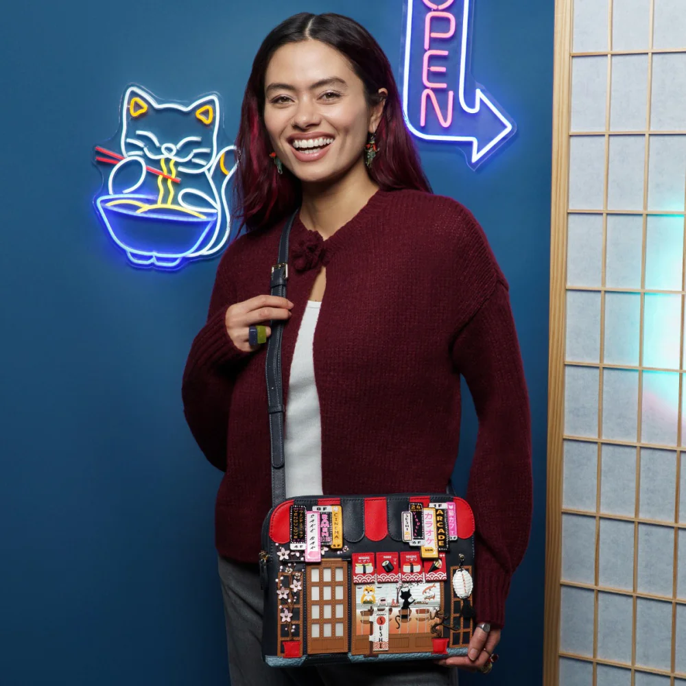 Vendula London Vendula Sushi - Blue Edition Bella Bag-7