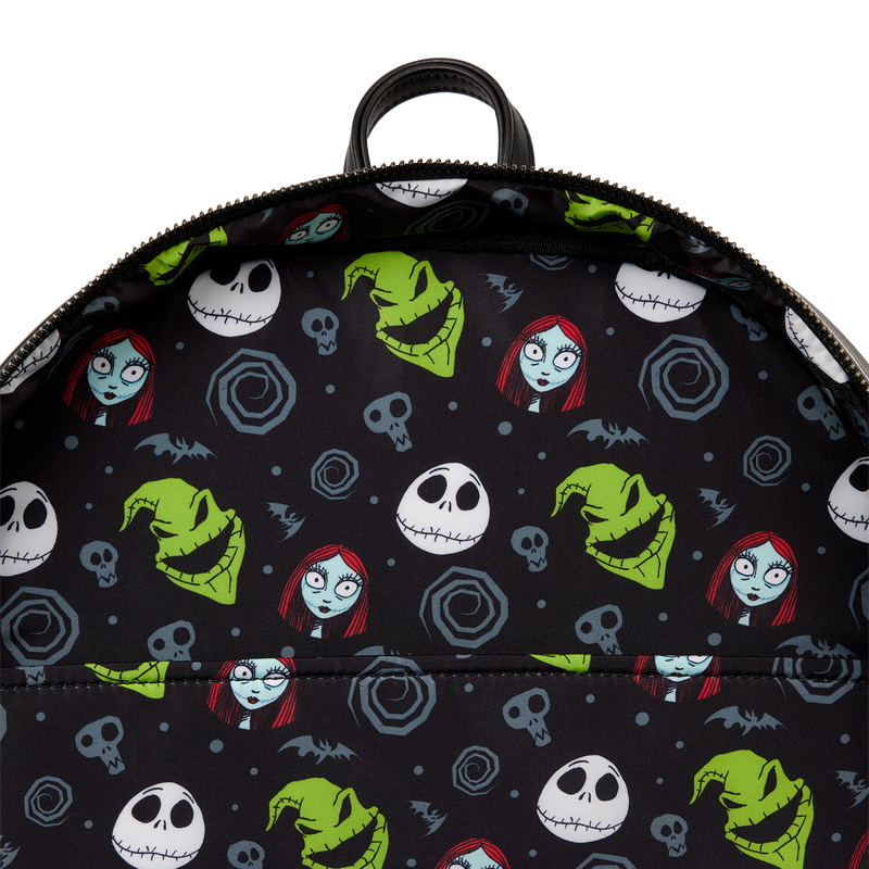 Loungefly Disney The Nightmare Before Christmas Jack Skellington Cosplay Full-Size Glow Backpack-zoom-5