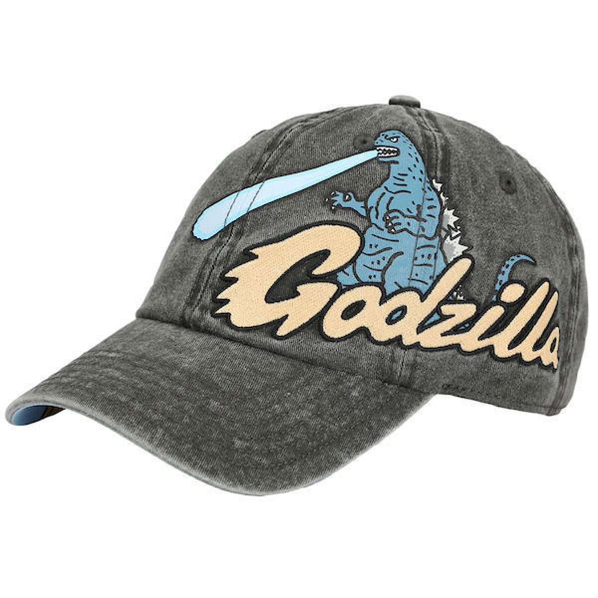 Godzilla Pigment Dyed Embroidered Hat-zoom-1