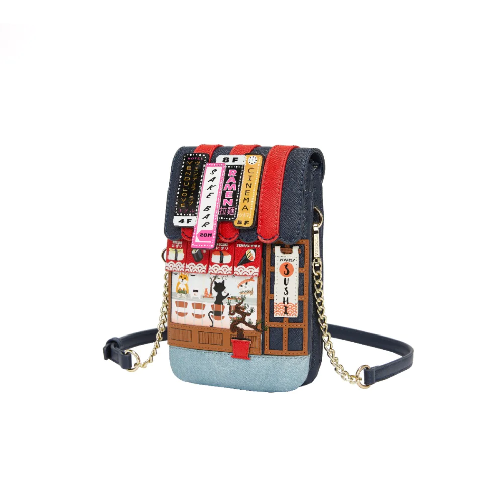 Vendula London Vendula Sushi - Blue Edition Phone Pouch-zoom-7