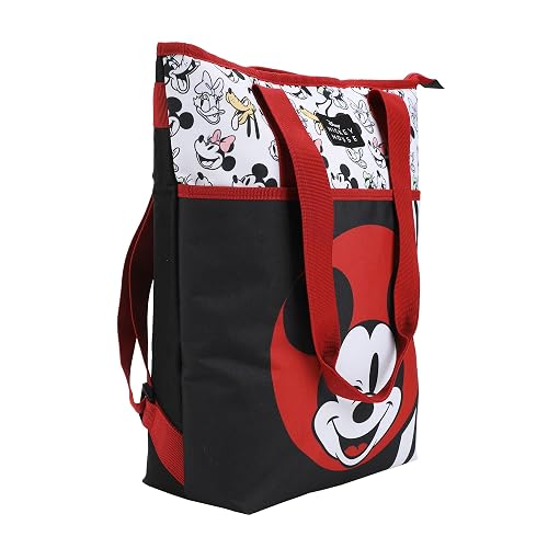 Disney Mickey Mouse Wink Black 16 can Insulated Cooler Tote