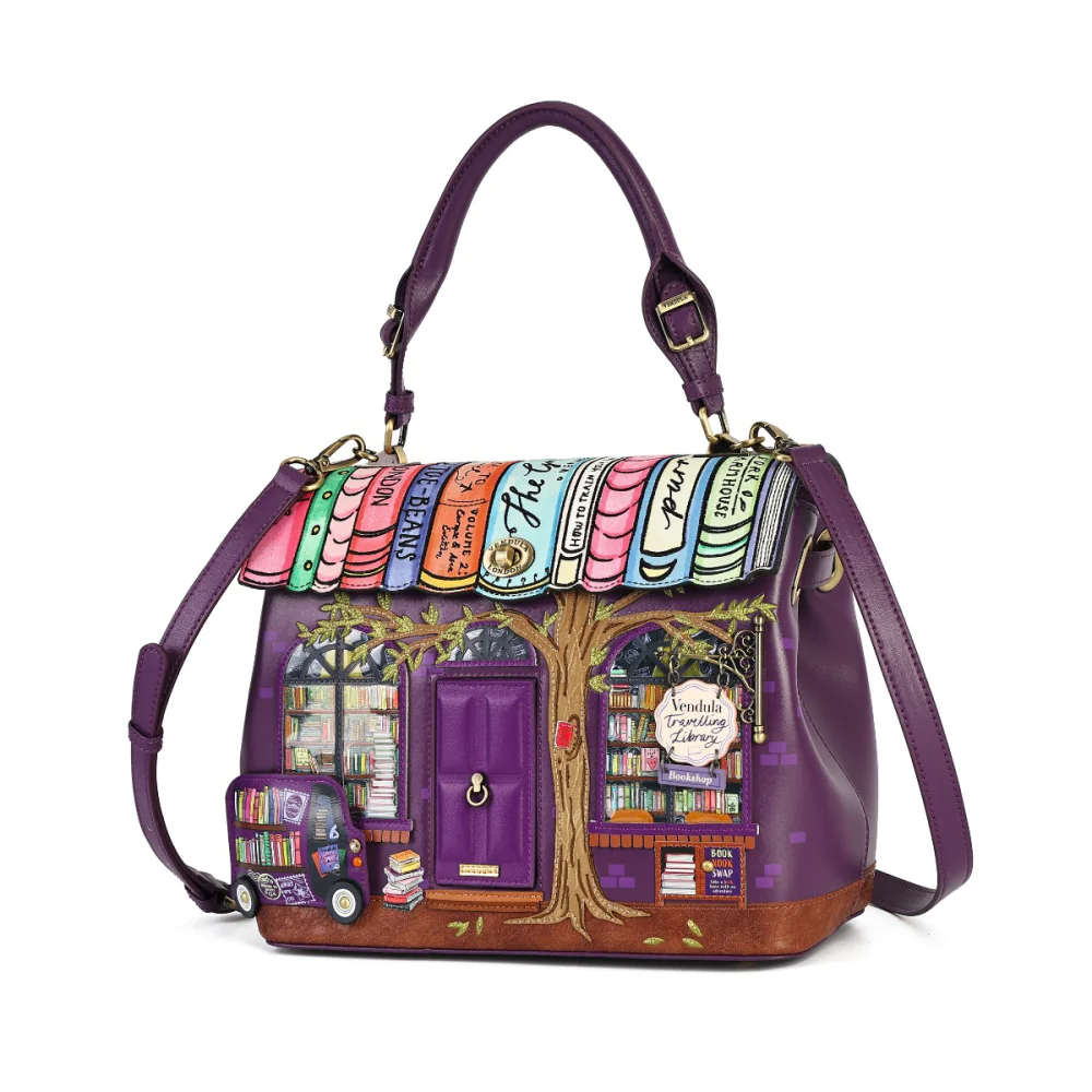 Vendula London Travelling Library Bookshop Grace Bag-4