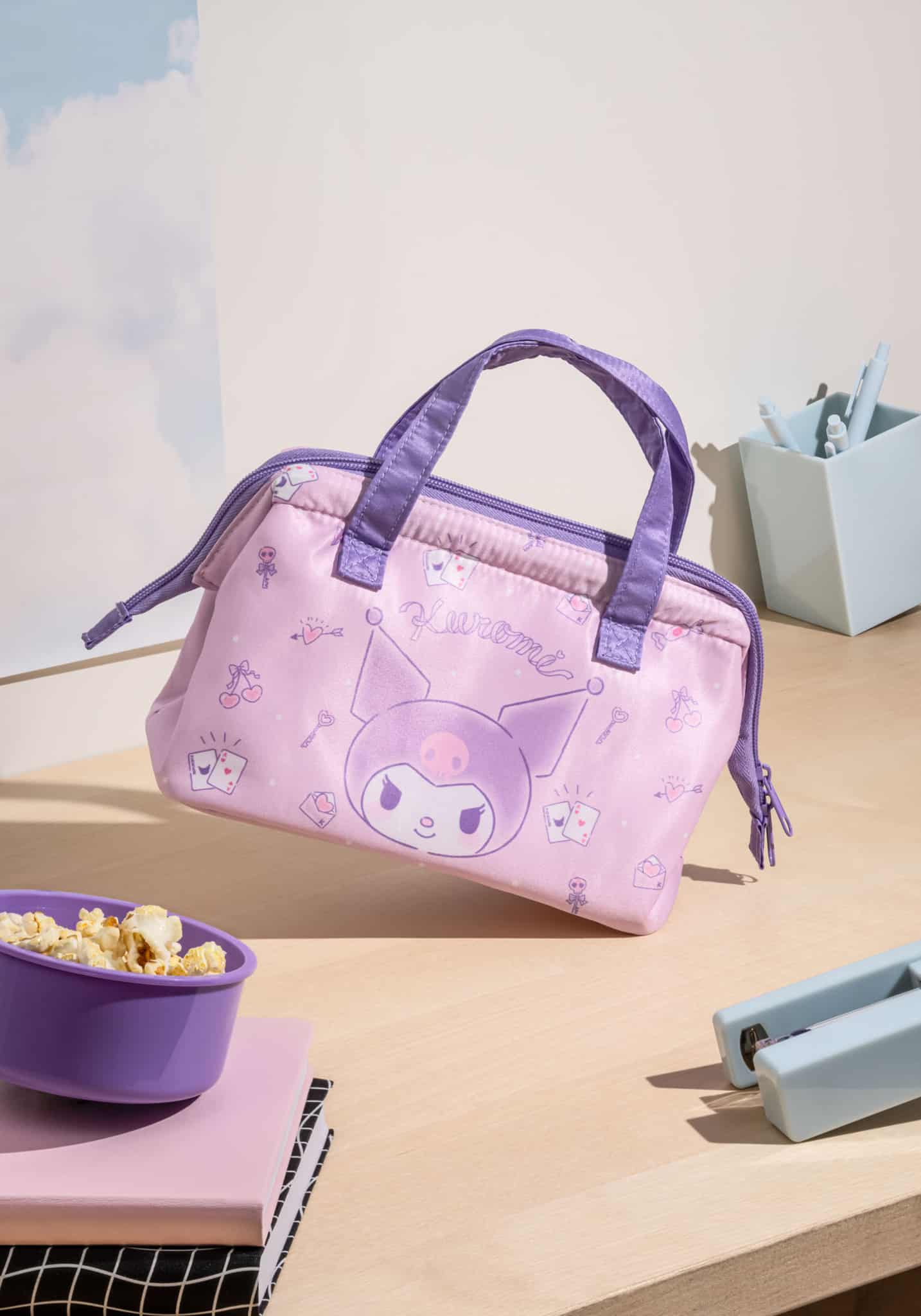 Kuromi Insulated Lunch Bag-zoom-1
