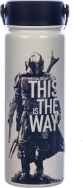 Heroes & Villains Star Wars The Mandalorian 17 oz. UV Stainless Steel Water Bottle
