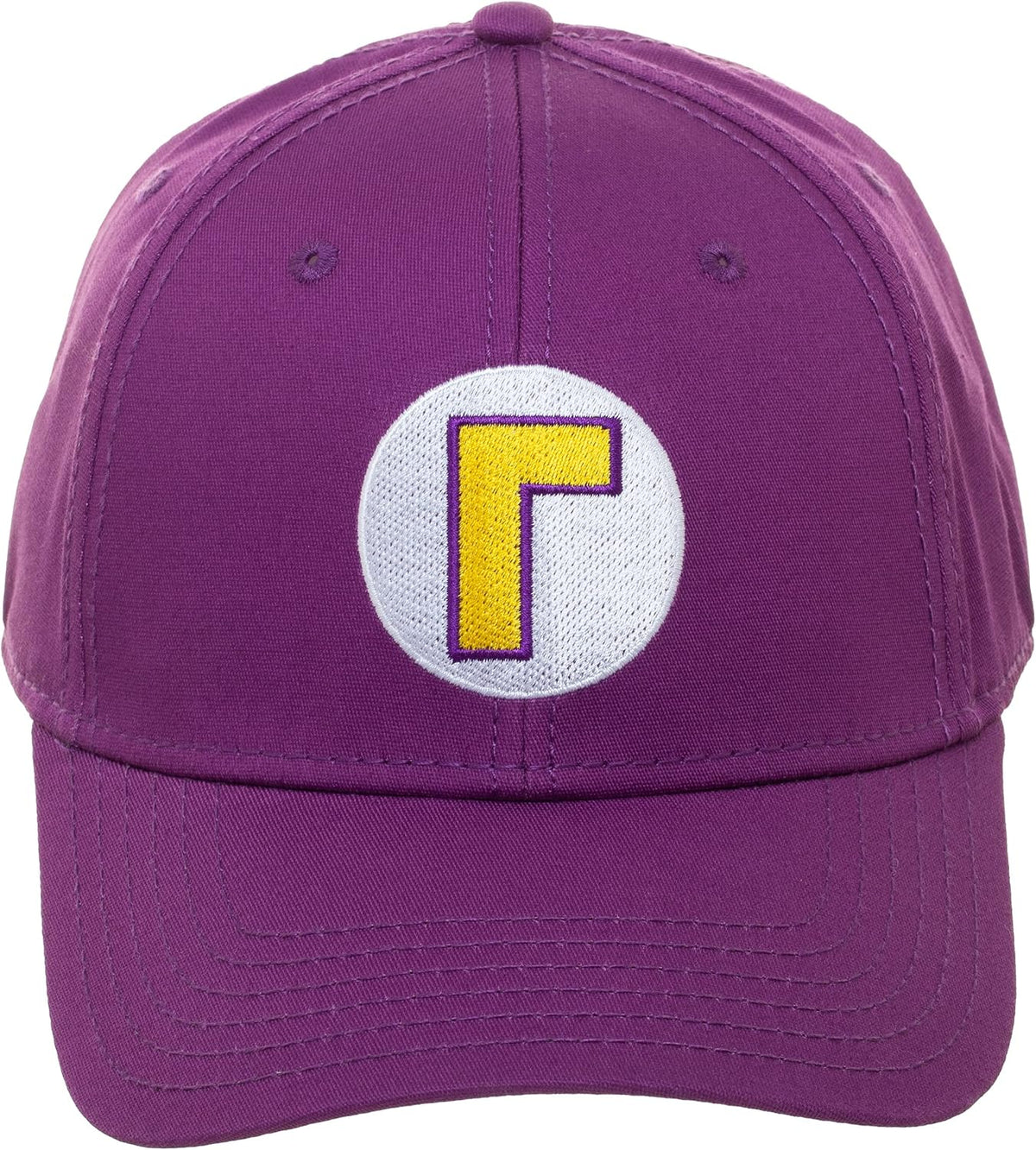 Super Mario Bros Waluigi purple cosplay hat-zoom-1