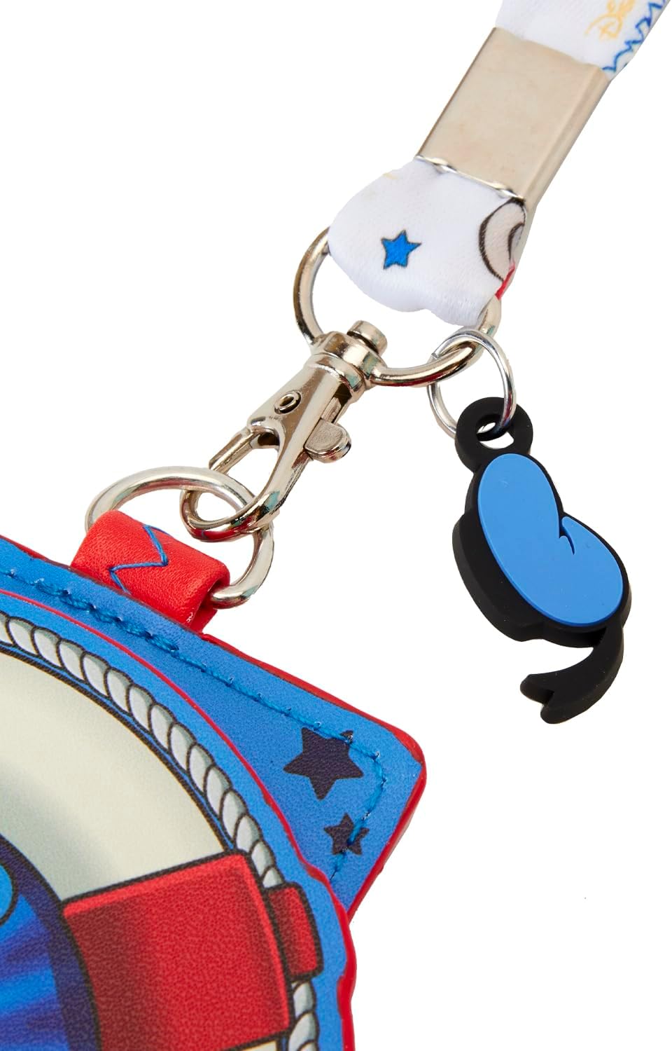 Loungefly Disney Donald Duck 90th Anniversary Lanyard with Cardholder