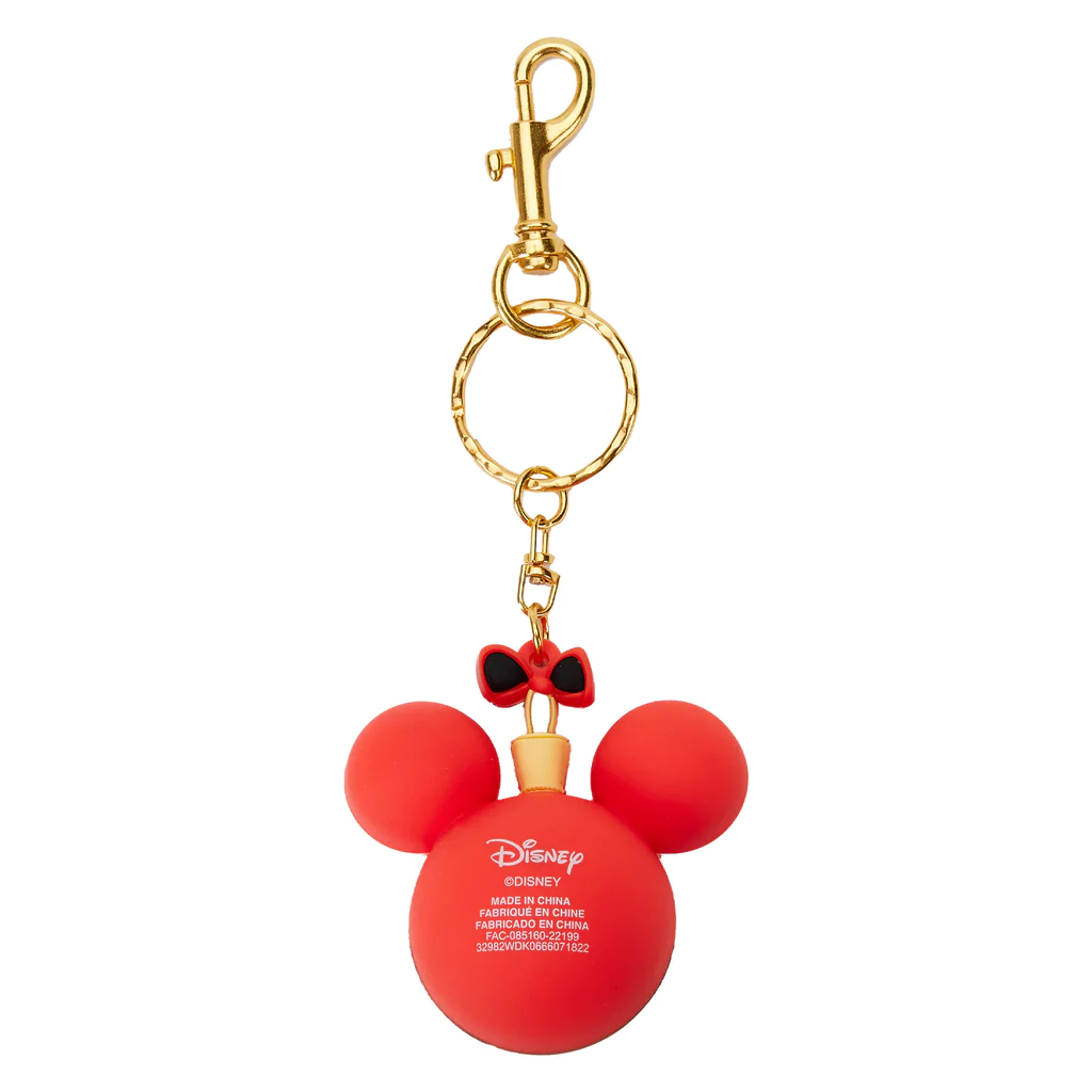 Loungefly Disney Mickey Ornament 3D Molded Keychain