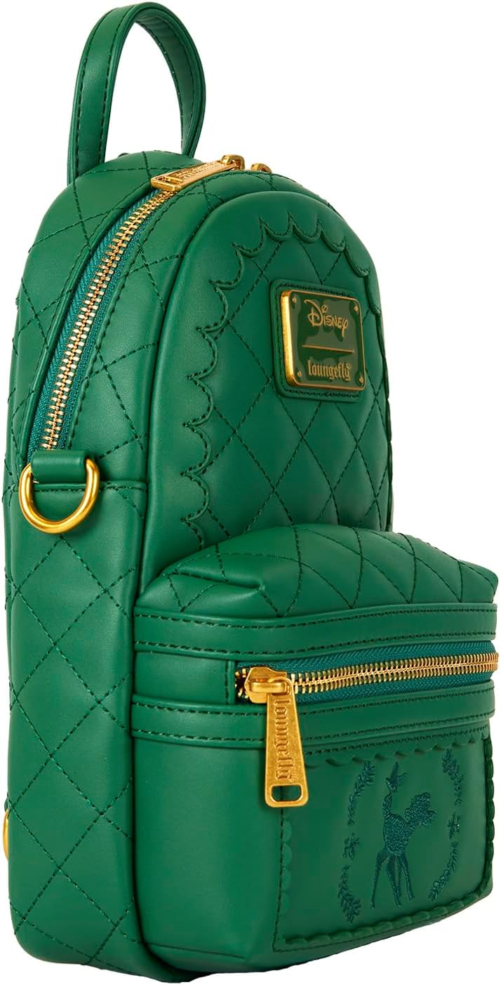 Loungefly Disney Bambi Texture Convertible Sling Crossbody Bag with Coin Bag-zoom-4