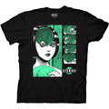 Junji Ito Uzumaki Green Spiral Panels T-Shirt