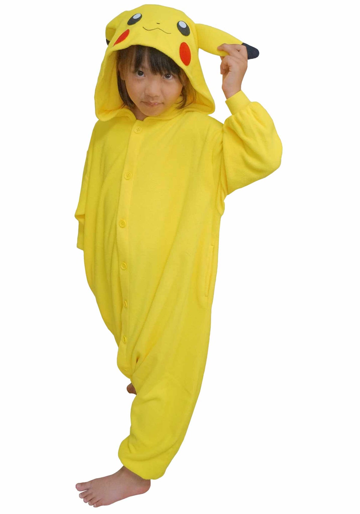 Pokémon Pikachu Kid's Kigurumi Costume-zoom-2