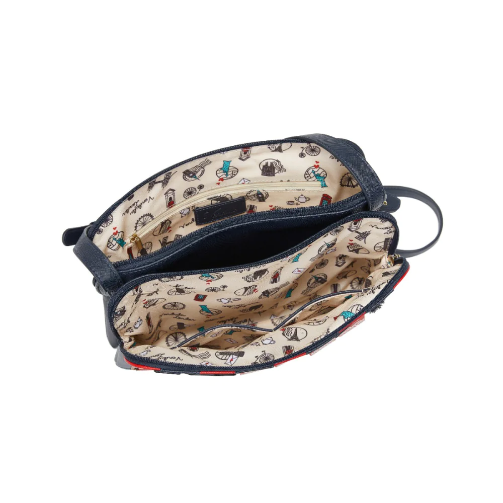 Vendula London Vendula Sushi - Blue Edition Bella Bag-zoom-6