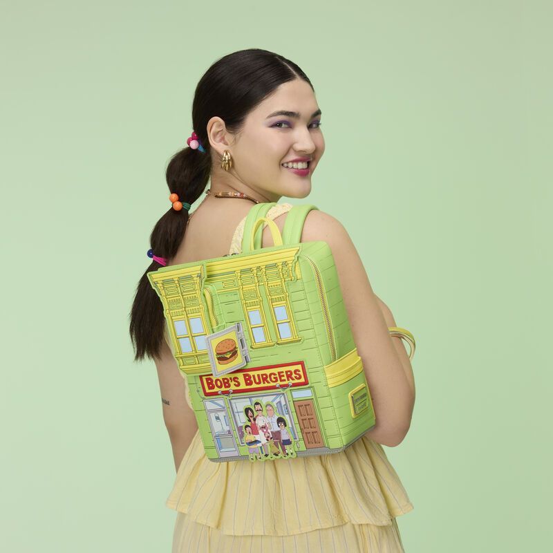 Loungefly Bob's Burgers Restaurant Mini Backpack-2