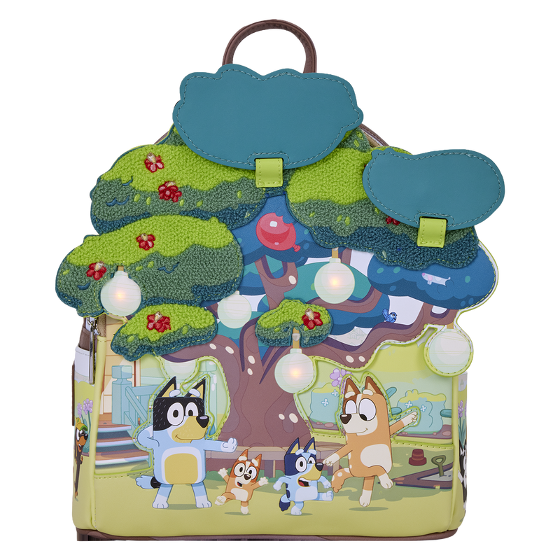 Loungefly Bluey's Backyard Light-Up Mini Backpack-zoom-4