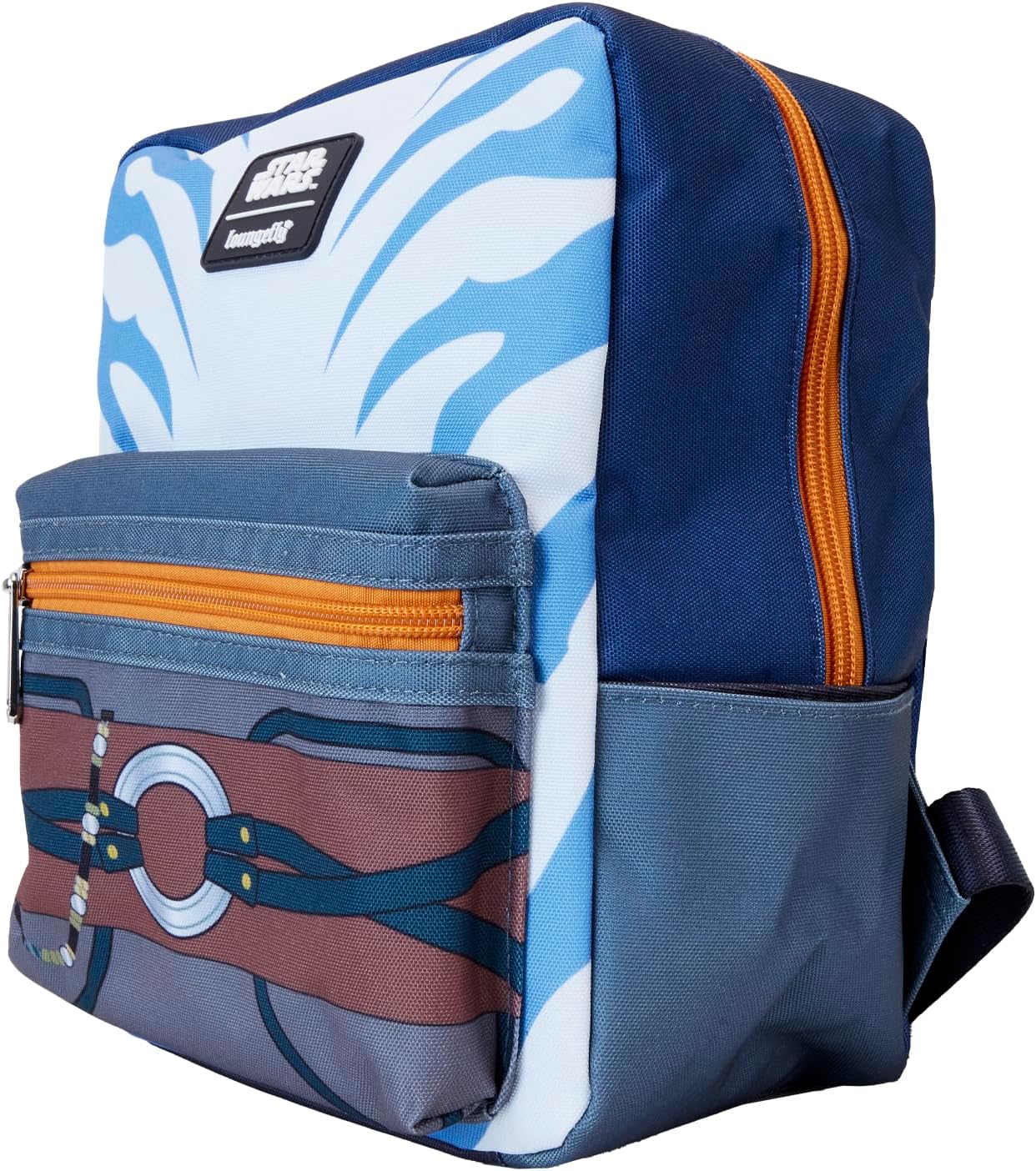 Loungefly Star Wars The Mandalorian Ahsoka Cosplay Nylon Mini Backpack-zoom-2