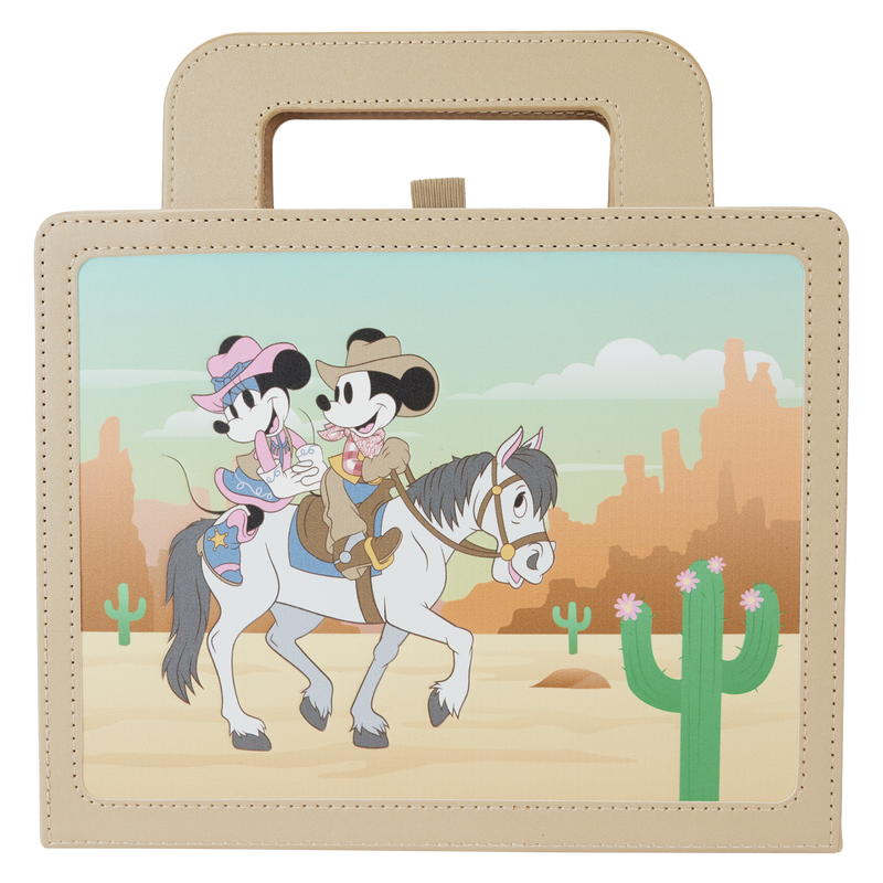 Loungefly Western Mickey & Minnie Lunchbox Stationery Journal