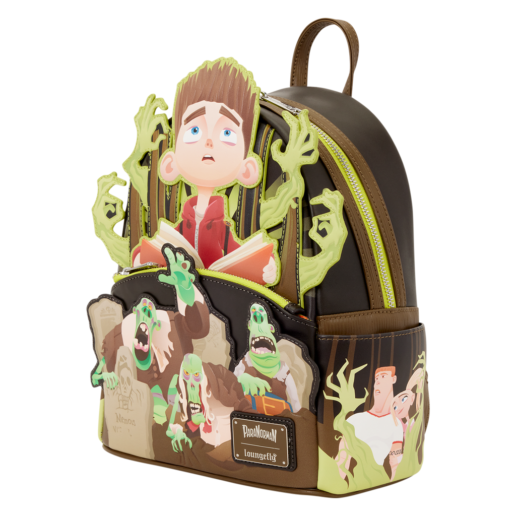 Loungefly ParaNorman Zombies Glow Mini Backpack