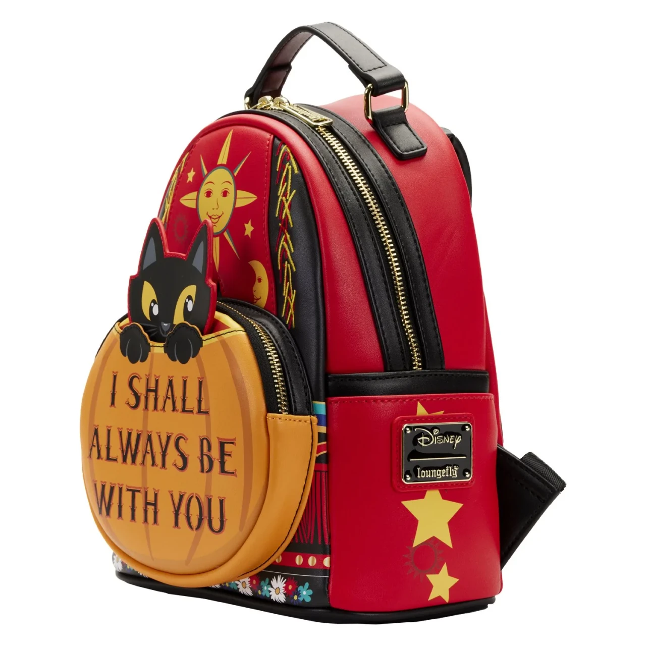Loungefly Disney Hocus Pocus Dani Binx I Shall Always Be With You Mini Backpack