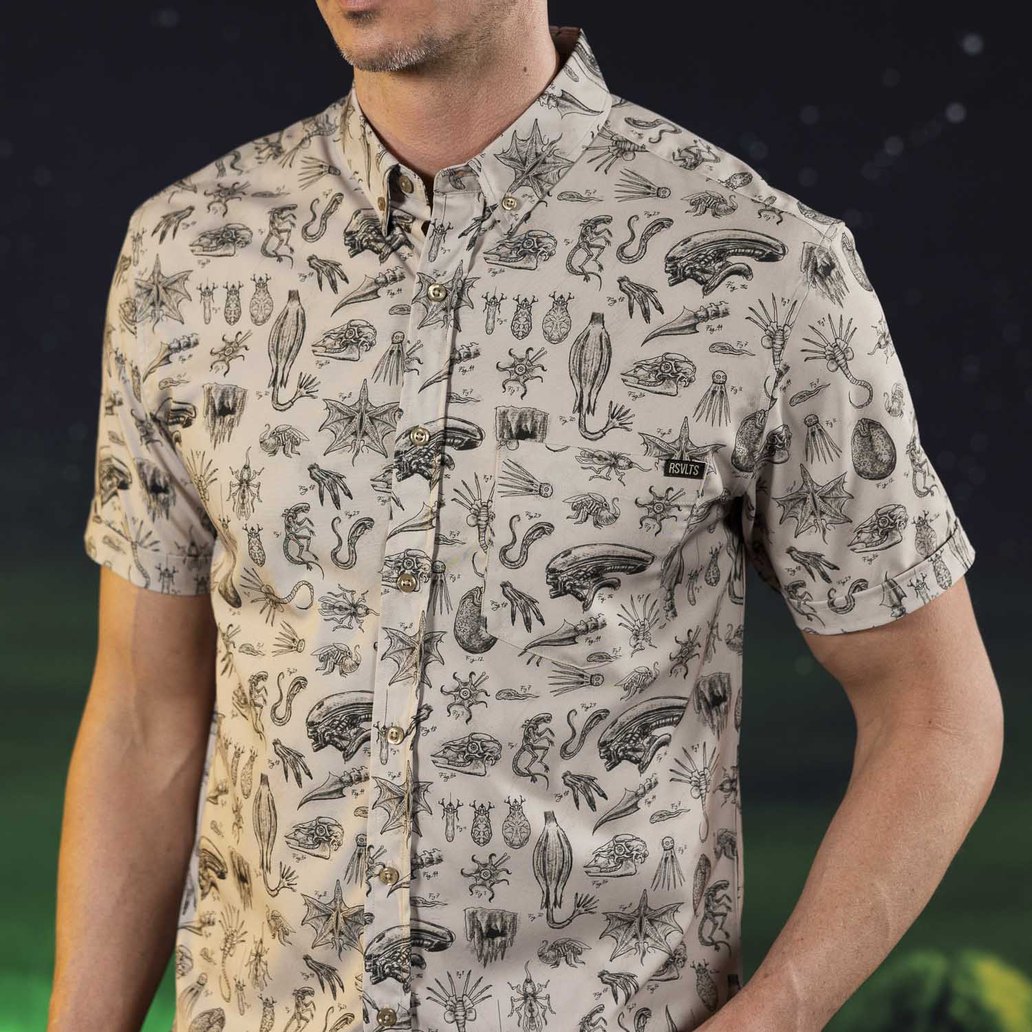 RSVLTS Alien: Earth "Xeno Zoology" – KUNUFLEX Short Sleeve Shirt