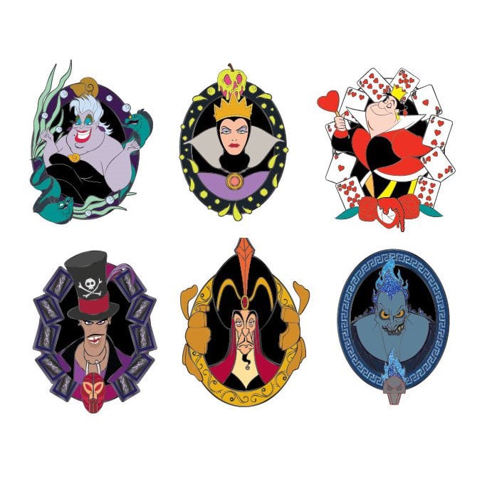 Loungefly Disney Villains Random Blind Box Enamel Pin [ONE RANDOM]