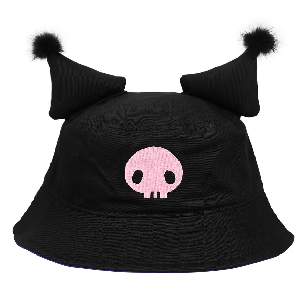 Sanrio Kuromi Cosplay Bucket Hat-zoom-1