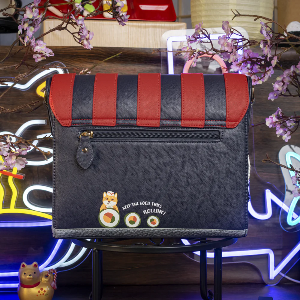 Vendula London Vendula Sushi - Blue Edition Box Bag-zoom-9