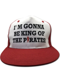 One Piece King Of The Pirates Red And White Baseball cap