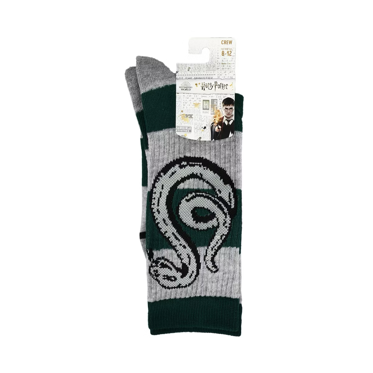 Harry Potter Slytherin Athletic Crew Socks