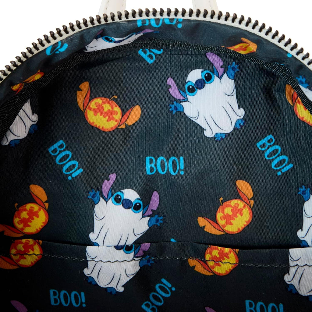 Loungefly Disney Lilo and Stitch Stitch Ghost Cosplay Mini Backpack