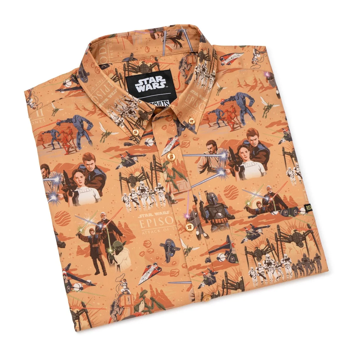 RSVLTS Star Wars "This Slumber Party's Over" – KUNUFLEX Short Sleeve Shirt