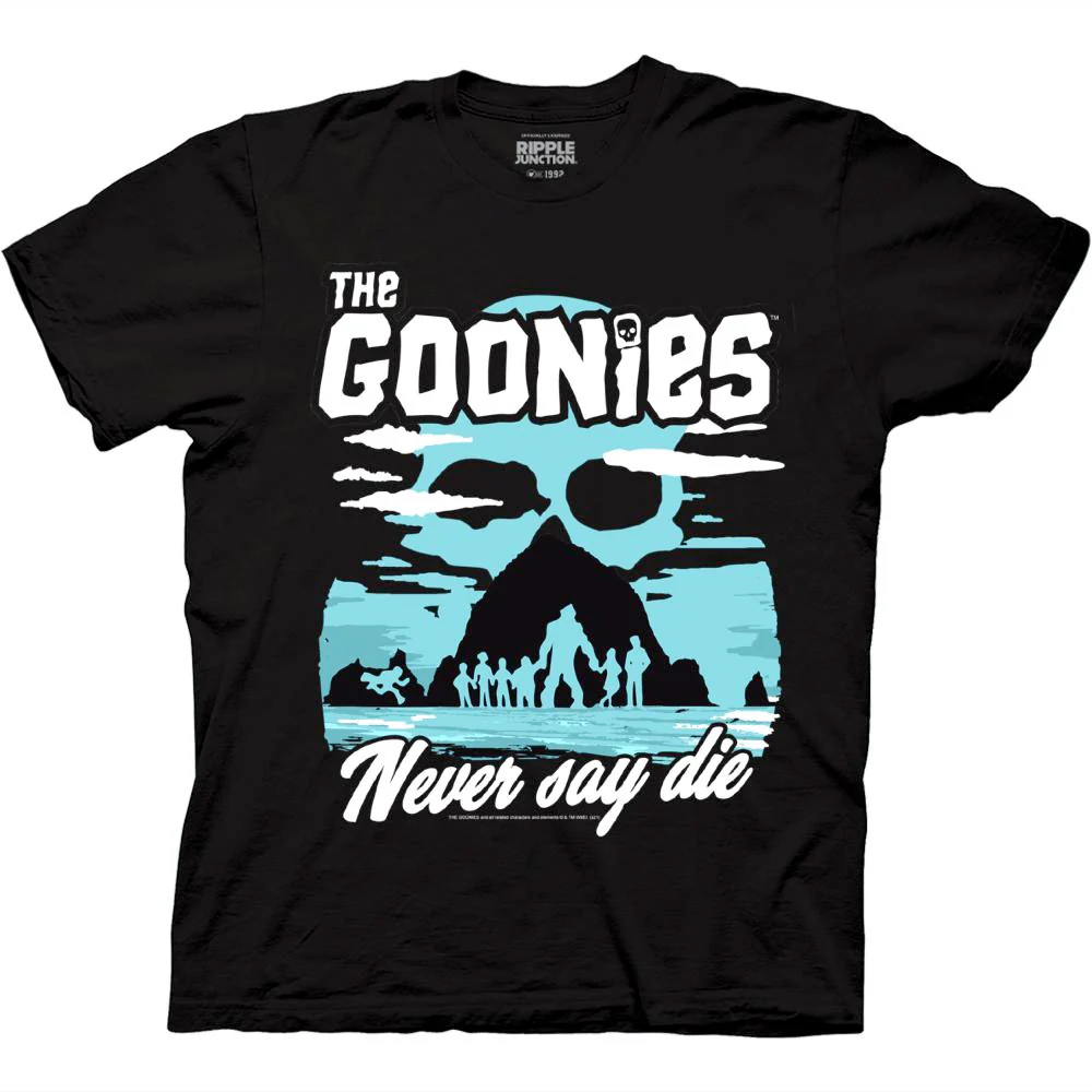 Goonies Cannon Beach Never Say Die T-Shirt
