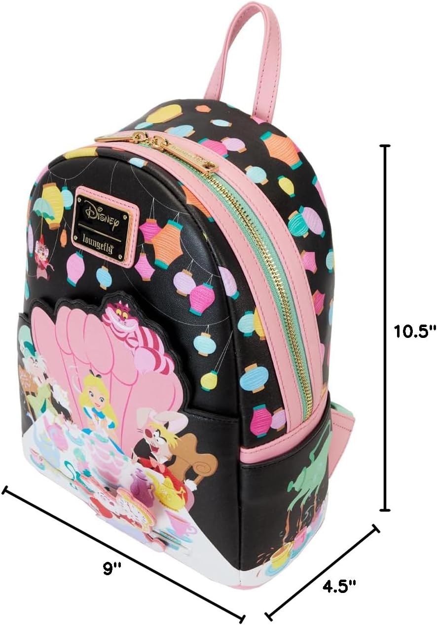 Loungefly Disney Alice in Wonderland Unbirthday Party Mini Backpack-2