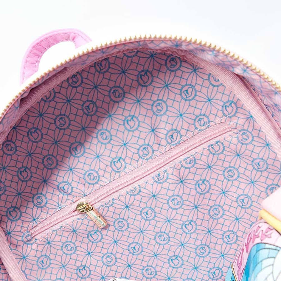 Loungefly Stained Glass Sleeping Aurora Beauty Mini Backpack Exclusive
