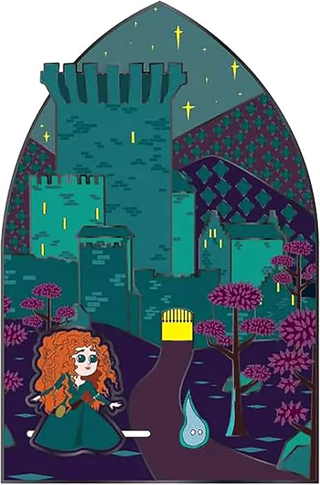 Loungefly Brave Castle Limited Edition 3-Inch Collector Box Pin-3
