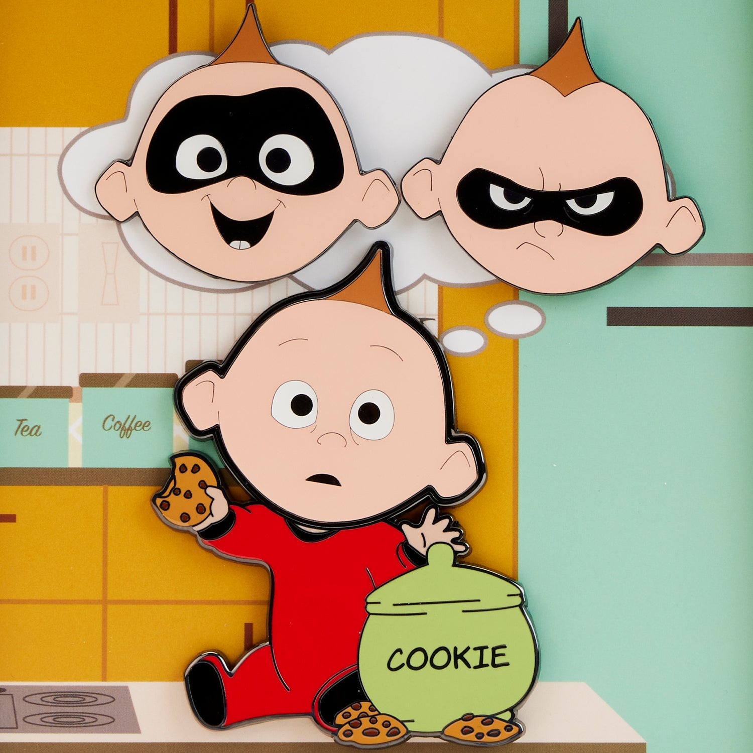 Loungefly Disney Pixar Incredibles Baby Jack Jack Emotions Magnetic Enamel Pins-zoom-6