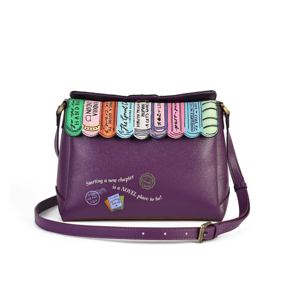 Vendula London Travelling Library Bookshop Alice Bag-zoom-7