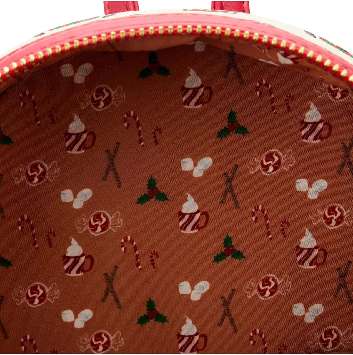 Loungefly Disney Minnie and Mickey Mouse Hot Cocoa Mini Backpack and Ear Headband Set-7